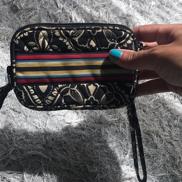Vera Bradley Small zip up wristlet - Picture 2 of 4